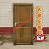 Meikejie champagne color thickened all-aluminum alloy indoor full-buckle aluminum alloy door single door aluminum alloy door full set all-aluminum outer left side opening private customization