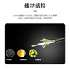 Qantop BD+GPS two-in-one antenna vehicle universal antenna (Beidou+GPS dual mode) BNC male connector 38dbi 3m QT-DS51
