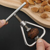 Nut opening tool walnut almond macadamia nut shell opener fruit opener stainless steel nut clamp tool stainless steel tightening size opener