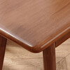 Rubber wood solid wood Nordic stool cushion stool bench bench bedroom bedside stool simple home modern dining table stool 1.2 meters long three colors available