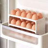 Baichao refrigerator side door storage egg carton egg carton household multi-layer large-capacity anti-fall bracket universal egg storage device 2 layers 10 grids can hold 20 pieces