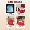 Coca-Cola Ice Maker Outdoor 12KG Household Small Dormitory Student Mini Fully Automatic Ice Maker 2025 New 1.4L Large Capacity + Infrared Probe-