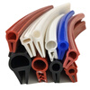 250 degree high temperature resistant U-shaped sealing strip, top foam edge strip, mechanical slot, silicone strip, oven, oven rubber strip, silicone D-16 21*12 card 0.5-3mm (1 meter price
