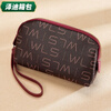 Ye Yuyunluo Valentine's Day handbag clutch bag Japanese and Korean fashion versatile casual mobile phone bag women's coin purse simple long wallet/burgundy new affordable anti-degaussing