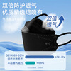Hengpin N95 medical protective mask disposable individually packaged adult anti-dust virus bacterial haze black 40 pieces
