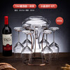 Goblet rack, decanter, wine glass all-in-one rack, red wine glass set, home red wine rack, ornaments, hanging upside down, creative personality, YAH wine glass, decanter, all-in-one rack + crystal 350m