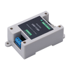 Throwing stones USB/TTL serial port control relay, optocoupler protection, command control, smart switch, rail-type housing, 1-way relay