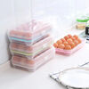 An Junsheng kitchen 60-compartment egg storage box for refrigerator egg crisper multi-layer egg box plastic egg tray egg crisper 14+1 compartment #1 piece/1 layer*