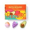 REVER turn bath bomb bath ball bath ball essential oil bubble bath ball gift for girls fruit gift box 3 pieces
