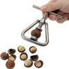 Nut opening tool walnut almond macadamia nut shell opener fruit opener stainless steel nut clamp tool stainless steel tightening size opener