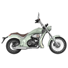 Zongshen YOMI automatic cruise motorcycle Folk White/Air version