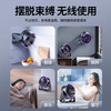 YOUMAKER supports Mijia App smart wind control desktop small fan air circulation fan dormitory student countertop office USB cooling fan household turbine mini electric fan rechargeable version gray long battery life five-speed circulating air 丨 can be hung and can be charged and plugged in