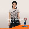 NEIWAI inside and outside orange label Zhang Xiaowan's same style Disney Zootopia cooperation good elastic cotton right shoulder T-shirt women's print