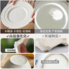 RWTW underglaze color ceramic tableware set bowls and plates set home high-end housewarming gift wedding gift box 2-4 people food pure white 18-piece set damage compensation guaranteed