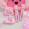 Hellokitty utility knife portable express box opener office paper knife student handmade knife pink soft cute cat short 1 piece