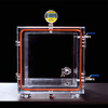 XMSJ acrylic vacuum box negative pressure sealed container industrial glue vacuum tank laboratory defoaming defoaming box acrylic vacuum box YGV800
