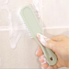 Household plastic small brush shoe cleaning brush stiff bristle shoe cleaning brush laundry brush washing board brush shoes 3 pack small shoe brush random color