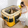 Bei Chuzhong Cat Maternity Room Cat Maternity Nest Large Folding Cat Cage Closed Production Isolation Room Dog Tent Cat Fence Small Size Suitable for Cat Mothers + Multiple Cat Babies Multi-purpose in one room/rectangular shape does not take up any space/breathable large space Folds and is easy to store/strong and scratch-resistant/durable