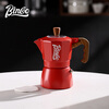 Bincoo double valve Moka pot household electric stove coffee pot small espresso hand grinding coffee machine set
