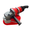 The central shopkeeper's handheld cement grinder is a multi-functional concrete wall and floor putty planer. Three-head dust-free floor grinder is an enhanced handheld grinder + vacuum + extended hand.