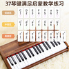 Live stone electronic piano children's piano toy 1-3 years old 3-6 baby one-year-old baby toy girl birthday gift New Year high-end portable gift box 37 keys bonus microphone + earphones + music score + video + dual power supply Wooden toys for toddlers 2-6-12 years old entry-level newborn baby meet birthday gift New Year's Day