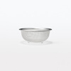 MUJI COM stainless steel drain basin kitchen sink L diameter about 22 points 5cm height 9cm