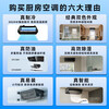 Midea kitchen air conditioner special ceiling-mounted small 1.5 HP single cooling CKF-30XW/BN8Y-XD300 obsidian black