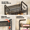 Yicai Nianhua Kitchen rack floor-standing movable trolley vegetable basket storage rack living room snack storage rack 1058
