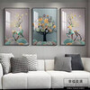 New living room decorative painting, high-end sofa background wall hanging painting, light luxury atmosphere mural, restaurant bedroom painting, Shilairun 40*60 triple high-definition dust-proof screen