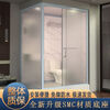 JOMOO's new integrated shower room bathroom integrated toilet mobile integrated bathroom household partition door waterproof toilet 140*110 side door with toilet and no steam