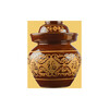 Wild Pigeon Sichuan Pickle Jar Jingdezhen Ceramic Household Covered Earthenware Old-fashioned Pickle Jar Pickle Pickle Jar Jar 4 catties Water Capacity Thickened No Inner Cover