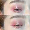 Shidanya nine-color eye shadow palette glittering pearlescent diamond fine glitter rose pink eye shadow earth color daily waterproof non-flying powder novice