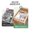 Home KATEI STORY Japanese drawer storage box with built-in kitchen retractable cutlery chopsticks divider box multi-function organizer box