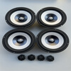 Car service Great Berlin Sound original disassembled 6.5-inch car set speaker with heavy mid-bass car audio tweeter modification 2 tweeters and 4 mid-bass