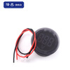 Zejie DC4-100V DC digital voltmeter LED digital display round two-wire waterproof voltmeter with reverse connection protection DC4-100V round two-wire voltmeter red light