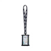 FILA brand logo detachable necklace strap polyurethane wallet children's black black