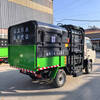 Electric four-wheeled garbage truck, residential property transfer garbage truck, six-wheeled bucket-type garbage truck, small garbage removal truck, customized deposit, pay the balance before delivery