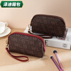 Ye Yuyunluo Valentine's Day handbag clutch bag Japanese and Korean fashion versatile casual mobile phone bag women's coin purse simple long wallet/burgundy new affordable anti-degaussing