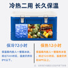 Insulated box, commercial stall, outdoor camping refrigerated box, car-mounted takeout, meal delivery, hot food, ice cubes, ice bucket 85L, high configuration, cold keeping for 72 hours - with cover, insulated