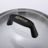 Kangbach Kangbach 304 stainless steel pot lid original authentic cauldron wok lid 32cm40cm double-ear large wok lid Kangbach visible high arch lid 304 steel 40cm