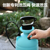 Deli manual air pressure sprayer 5L sterilization alcohol cleaning high-pressure large-capacity gardening watering car washing
