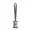FILA brand logo detachable necklace strap polyurethane wallet children's black black