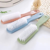 Household plastic small brush shoe cleaning brush stiff bristle shoe cleaning brush laundry brush washing board brush shoes 3 pack small shoe brush random color