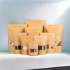 Masifu disposable sealed bag tea bag dried fruit snack ziplock bag kraft paper bag 20*30cm (30 pieces/bag)