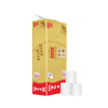 Qingfeng Li Yunrui's same style coreless roll paper, solid wood gold 4-layer thickened 2000g/12 rolls toilet paper