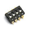 Dafuri pitch 2.54MM 4-position DIP switch SMD four-position DIP switch default
