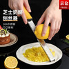 Jieyi 304 stainless steel cheese cheese grater cheese grater lemon zest grater grater grater cheese grater one pack/random color