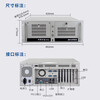 Yanhui Yanhua Technology Advantech Industrial Computer 510 Original Genuine IPC-610L Industrial Computer Host Industrial Computer Serial Port Supports XP Automation Equipment Visual Inspection 4U Chassis IPC-610L-GF81 (4th Generation) (HDMI) I5-4570/8G/512GSSD/Keyboard and Mouse