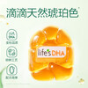 Natural Dr. DHA gold label algae oil small amber infants, primary school students, teenagers, pregnant women, adults 0-3 years old, edible high content small amber algae oil 20 capsules * 1 bottle, anti-counterfeiting can be checked