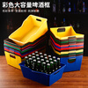 Yaofeng thickened rectangular bar beer bucket ice bucket beer basket with ice cube beer frame beer rack ktv wine basket square ice bucket yellow trumpet
